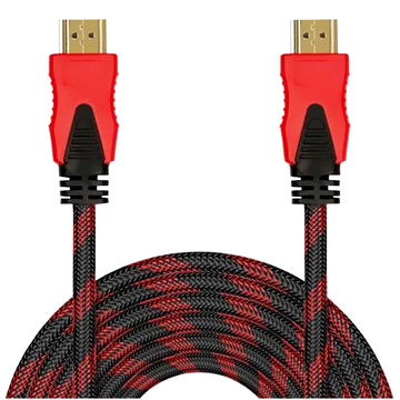 10m HDMI cable HD 3D UHD 4K FULL HD transmission cable Braided