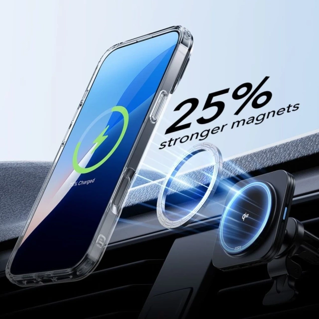 Etui für Ständer ESR Classic Hybrid Kickstand Halolock Magsafe