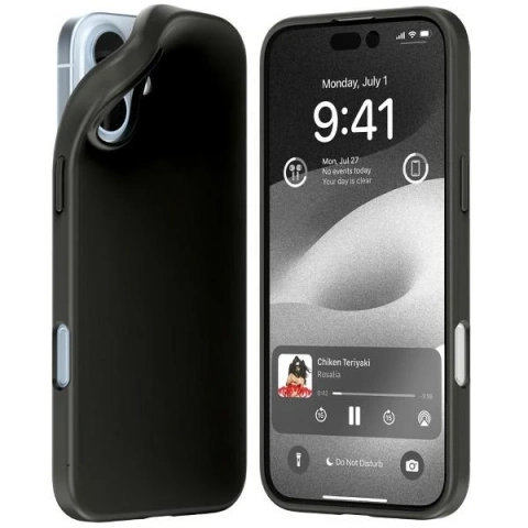 Mercury Soft Case for iPhone 16 Plus 6.7" Black