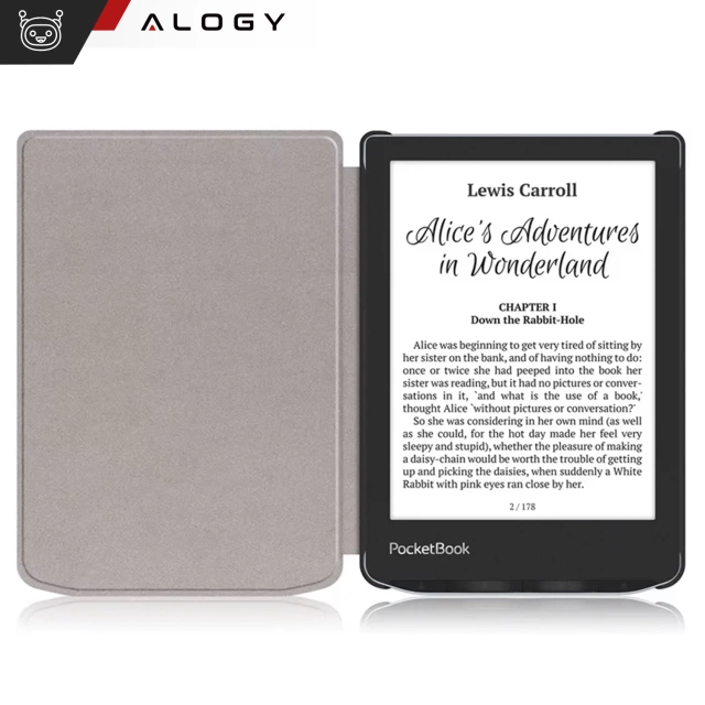 Ochranné pouzdro Alogy ProBook Cover pro čtečku elektronických knih PocketBook Verse 629 / Verse Pro 634 / Verse Lite 619, tmavě modré