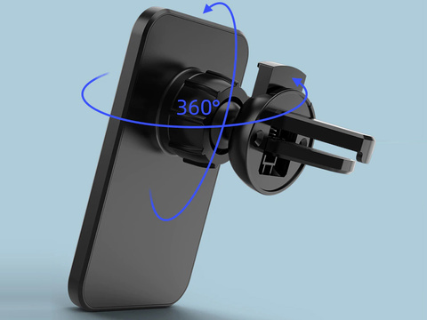 Držiak do auta s Qi nabíjačkou pre MagSafe Alogy na 15W mriežke
