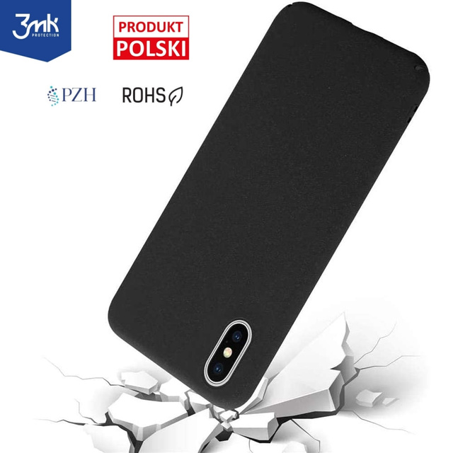Matt Case 3mk Matt Case pro Apple iPhone X/XS Black