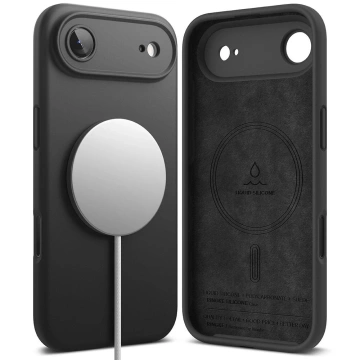 Etui do iPhone 17 Air Ringke Silicone Magnetic MagSafe Czarne