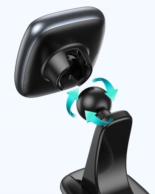 Uchwyt Magnetyczny Wozinsky WUMTD na Deskę Samochodową Czarny