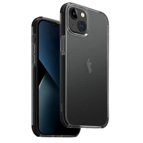 Pouzdro UNIQ Combat pro iPhone 14 Plus 6,7" černé/karbonově černé