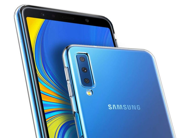 Силіконовий чохол накладка Alogy для Samsung Galaxy A7 2018 A750 прозорий