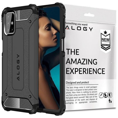 Alogy Hard Armor case for Samsung Galaxy M51 grey