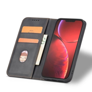Magnet Fancy Case Case pro iPhone 13 Pro Max Pouch Card Wallet Card Holder Card Holder Black