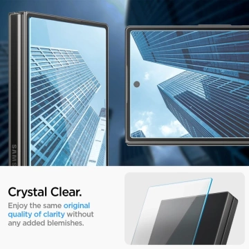 2-balenie tvrdeného skla Spigen Glas.tR „Ez Fit“ pre Samsung Galaxy Z Fold 6 Clear