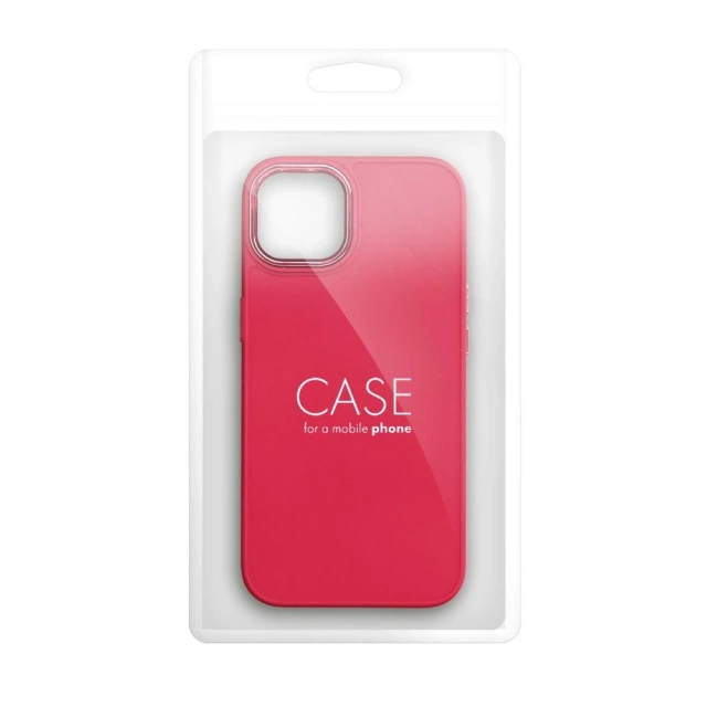 Protective case FRAME case for iPhone 15 magenta