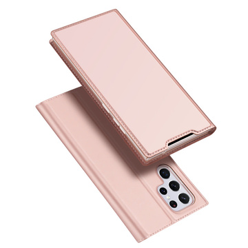 Захисний фліп-чохол Dux Ducis Skin Pro для Samsung Galaxy S22 Ultra Pink