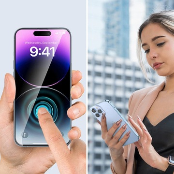 Tenké tvrdené sklo Spigen Glas.TR pre Apple iPhone 14 Pro
