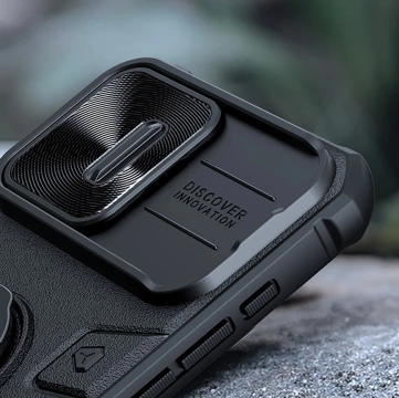 iPhone 15 Pro Max Case Nillkin CamShield Armor Black Armored