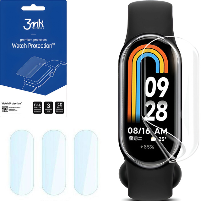Sklo pre Xiaomi Mi Band 8 – 3mk Watch Protection™ v. ARC