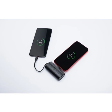 FORCELL F-ENERGY Power Plug F5K3 Powerbank with Built-in Lightning PD Connector 20W 5000mAh Black