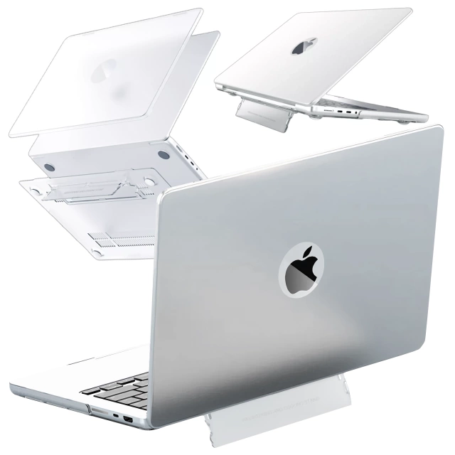 Alogy ProStand™ Matte Case with Stand for MacBook Air 13.3" (A1932/A2179/A2337) Clear