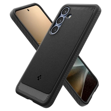 Etui do Samsung Galaxy S25 Plus Matte Black Spigen Rugged Armor Mag MagSafe
