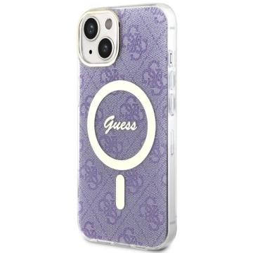 Etui Guess GUHMP14SH4STU pro iPhone 14 6,1" pevný obal 4G MagSafe