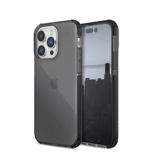 Raptic Clear Case iPhone 14 Pro Max obrněný kryt černý