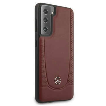 Etui Mercedes MEHCS21MARMRE für Samsung Galaxy S21 Plus G996 Hardcase Urban Line