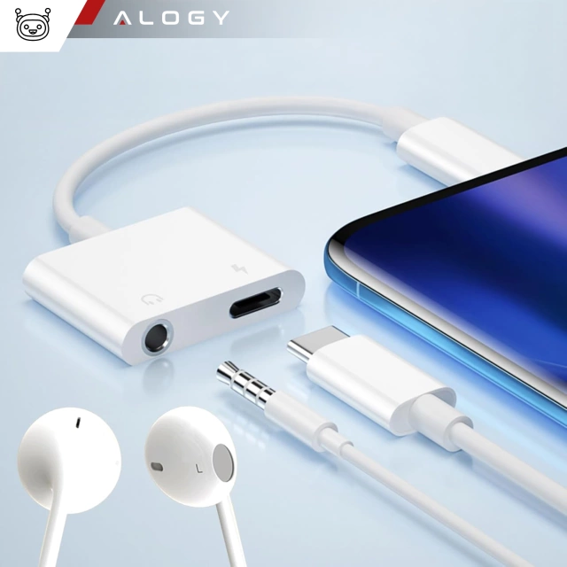 HUB splitter Alogy Adaptér pro počítačový notebook s USB-C na 3x USB-A 2.0 1x USB-A 3.0 šedý