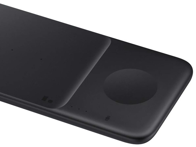 Оригінальний індукційний зарядний пристрій Samsung 3в1 Qi EP-P6300TBEGEU Trio 25W