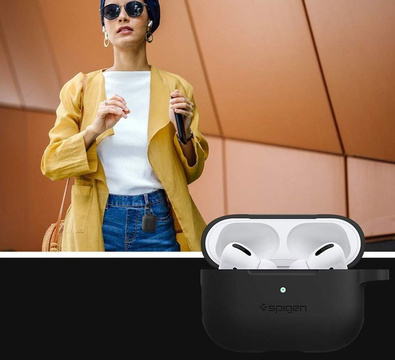 Spigen Fit silicone case for Apple Airpods Pro Black