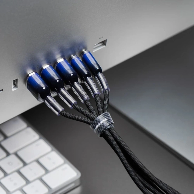 Kabel USB-C – USB-C 60W Forcell F-Energy Gradient 1 m C354 czarny