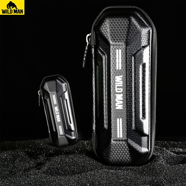 Pouch Wildman XT11 Fahrrad-Gepäcktasche für ein Fahrrad anstelle eines 0,5-Liter-Wasserflaschenhalters Schwarz