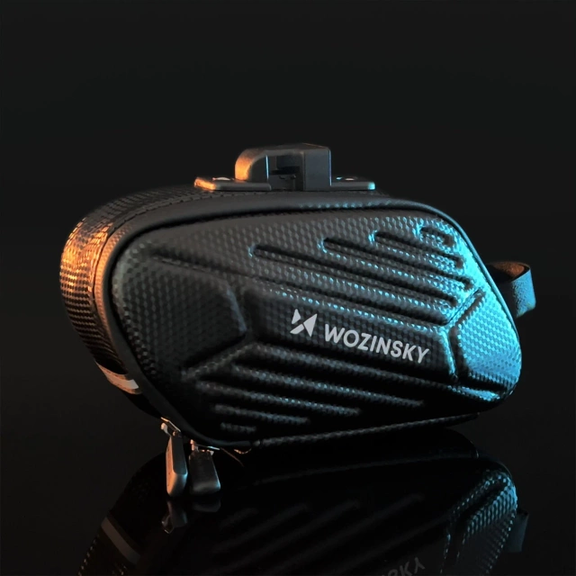 Wozinsky bicycle saddle bag waterproof 1.5 l black (WBB27BK)