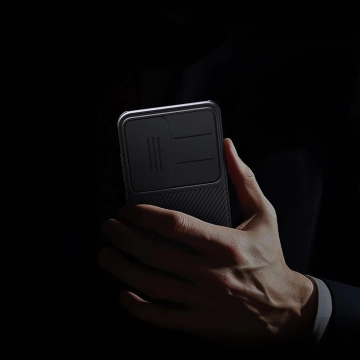 Puzdro pre Samsung Galaxy S25 Nillkin CamShield Pro čierne