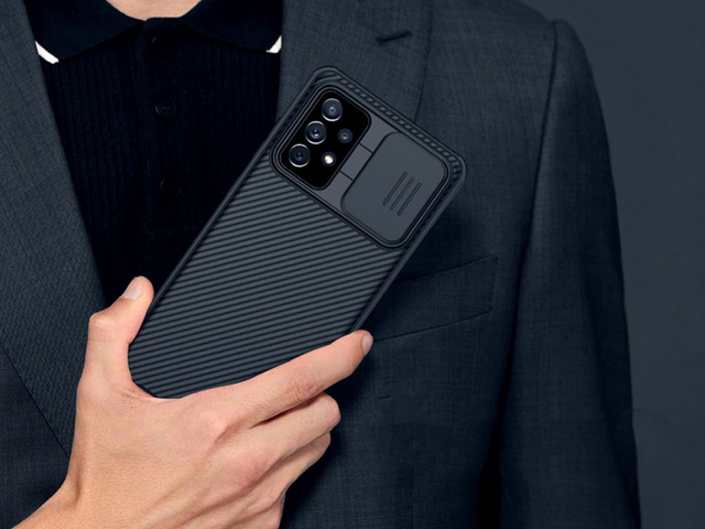 Etui obudowa Nillkin CamShield Pro do Samsung Galaxy A72 4G/ 5G Black