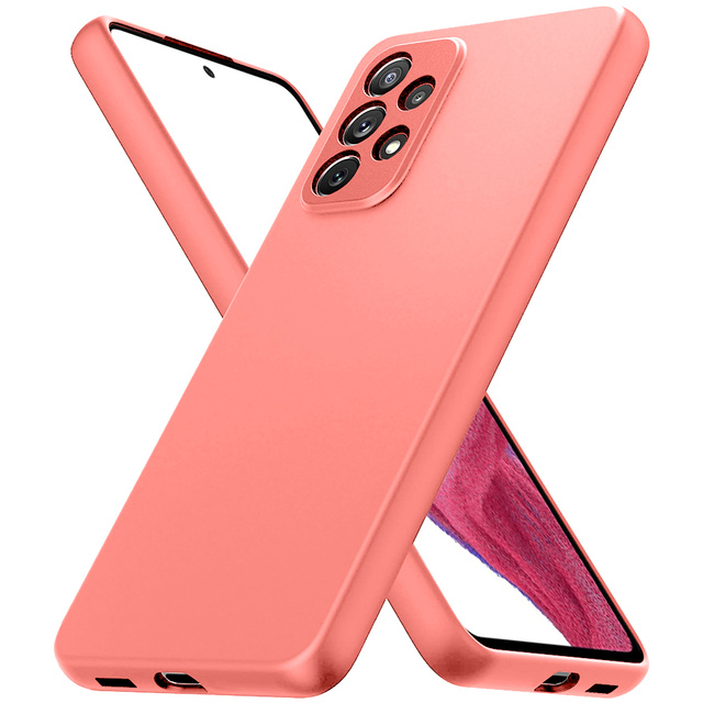 Schutzhülle Alogy Thin Soft Case für Samsung Galaxy A53 / A53 5G Rosa Glas