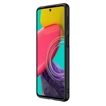 Nillkin Textured Case Strapazierfähige, verstärkte Hülle mit Gelrahmen und Nylon auf der Rückseite Samsung Galaxy M53 5G schwarz