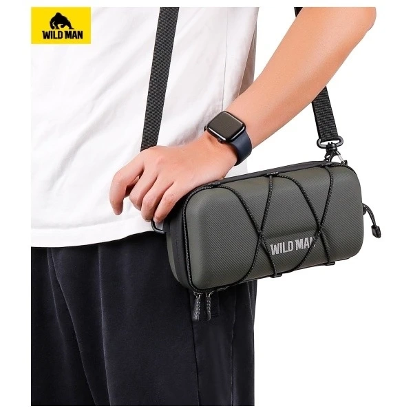 Torba na kierownicę rowerową Wildman GD7X Czarna Wodoodporna 1,5L