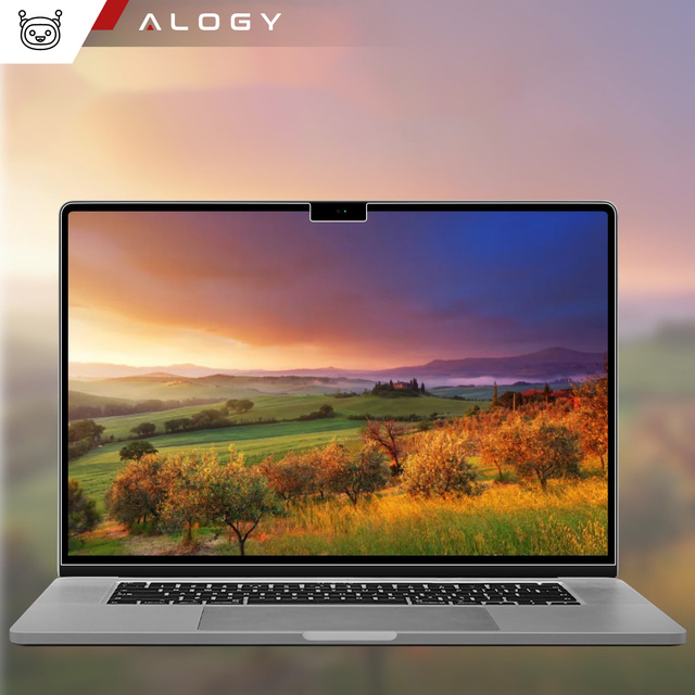 Матова захисна плівка для екрану MacBook Pro 16 2023 2021 Alogy Screen Protection Film