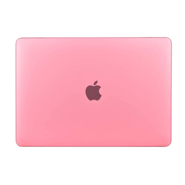 Etui Alogy Hard Case do Apple Macbook Air 13 2022 Matowy Różowy