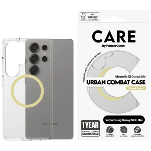 Puzdro na Samsung Galaxy S25 Ultra CARE od PanzerGlass Flagship Urban Combat