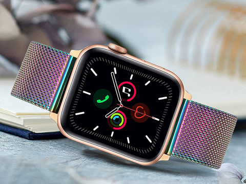 Milánský náramek Alogy strap pro Apple Watch 42/44/45 / 49mm Multicolor