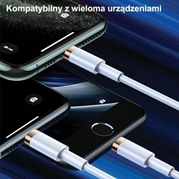 USAMS Kábel U63 USB-C na Lightning 1,2m 20W PD Fast Charge čierny