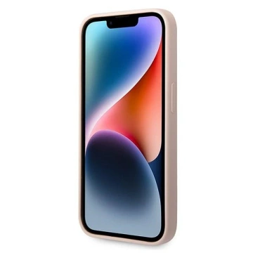 Etui Karl Lagerfeld KLHMP14XSLKHLP für iPhone 14 Pro Max 6,7" Hardcasek Silikon Karl`s Head Magsafe jasnoróżowy/light pin