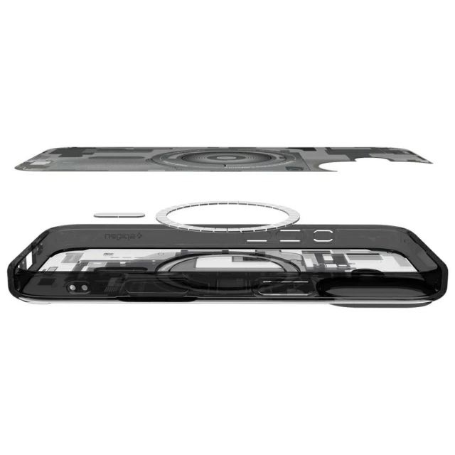 Etui Ochronne do iPhone 17 Spigen Ultra Hybrid Mag MagSafe Zero One Czarny