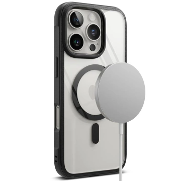 Etui Ringke Fusion Bold Magnetic Magsafe pro iPhone 16 Pro Max Black