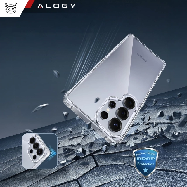 Apple iPhone 16 Pro Max Case Alogy Anti-Shock Hybrid Case for MagSafe Clear