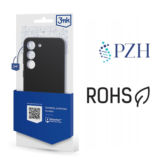 Etui Samsung Galaxy S23 5G - 3mk silikonové pouzdro