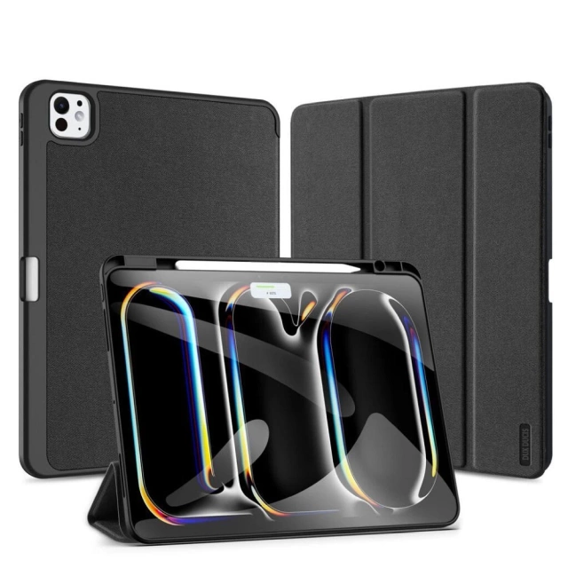 Protective case with stylus for iPad Pro 13 (2024) DUX DUCIS DOMO Black