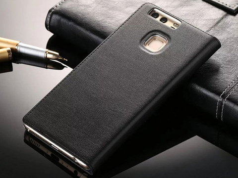 Чохол Etui flip s-view для Huawei p9 Czarne