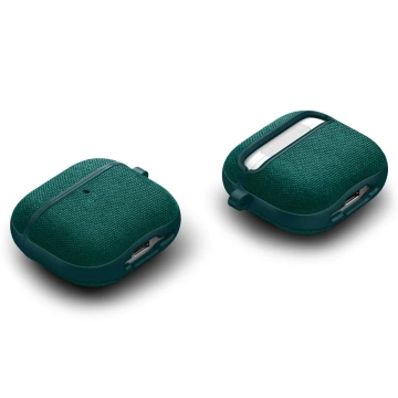 Чохол для Apple AirPods 4 Spigen Urban Fit Midnight Green Carabiner