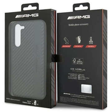 Etui AMG для Samsung Galaxy S23 Plus HardCase Carbon Stripe
