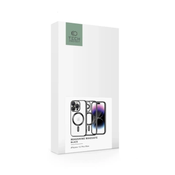 Etui MagShine MagSafe für Apple iPhone 15 Pro Max Schwarz
